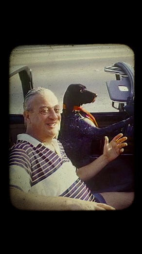 That’s just Rodney on vacation with his dog. | Rodney Dangerfield