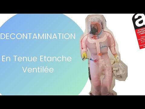 Décontamination tenue étanche ventilée amiante