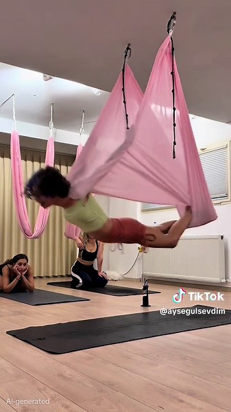 Aerial Yoga Tutorial: Hamak Poz Anlatım