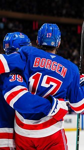 Borgs puts away the shorty with an absolute SNIPE. 🎯 | New York Rangers