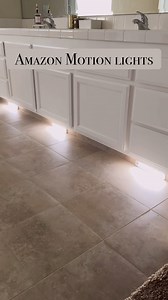 91K views · 135 reactions | Comment link. I put these motion sensor lights under our kitchen cabinets before, so I ordered some smaller ones for the bathroom. This way when it’s still dark out, the lights automatically come on! The magnet peels and sticks, they have a remote, can be motion sensor or switch on all time. Rechargeable usbc port. Comment link or see Amazon24 highlight. . #motionsensorlight #motionlight | Fancy Fix Decor | Facebook