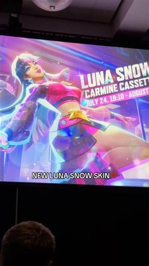 new LUNA SNOW skin?? ❄️💗 #marvelrivals