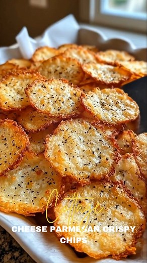 1.1M views · 8K reactions | Cottage Cheese Parmesan Crispy Chips...