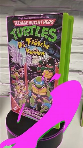 TMNT~ Turtles Cartoon VHS 1990
