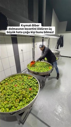 Biber dolmasının lezzetini öldüren üç büyük hata çoğu kişi bunu bilmez!