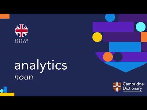 How to pronounce analytics | British English and American English pronunciation