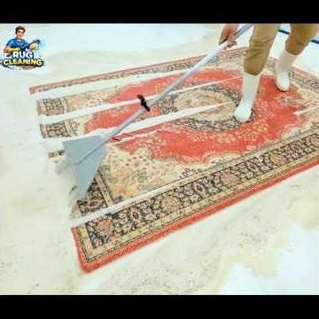 Why Professional Rug Cleaning Costs So Much 💸 #satisfying #carpetcleaning #woolrugcleaning