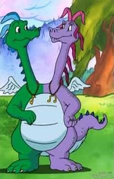 Zak and Wheezie are my favorite characters from Dragon Tales