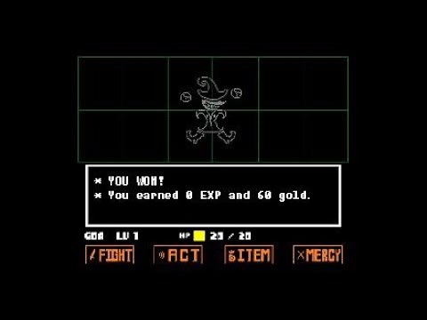 Undertale: Spare Madjick-Pacifist