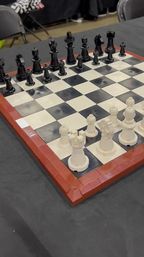 Custom LEGO Chess Set by Lee Roberts - Impressive Design at Brickfair VA