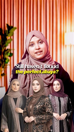 Get your perfect Customised Abaya Now🤯