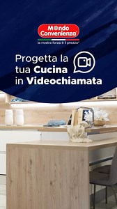 Progetta la tua nuova cucina in diretta! 🏠 Prenota ora una video consulenza online gratuita con i nostri esperti 👉 https://bit.ly/3DT5N79 | Mondo Convenienza