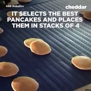 81K views · 198 reactions | Pancake robot for National Pancake Day! https://chdr.tv/0oe https://chdr.tv/ebbd8 | Cheddar Gadgets | Facebook