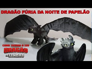 Como fazer fúria da noite de como treinar seu dragão