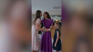 Princess Kate and Princess Charlotte Attend Wimbledon