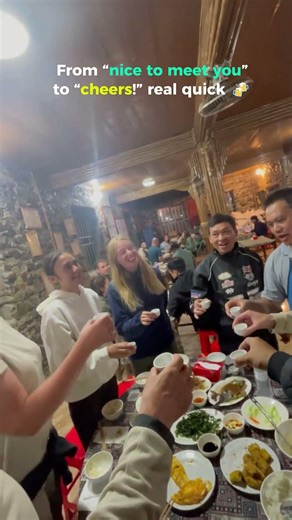 POV: You Join Dinner and Leave With Friends 🥂