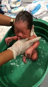 723K views · 10K reactions | Heze’s First Bath @Hospital (20hours of life) July 29,2022 9 05am | Love Sovannara | Facebook
