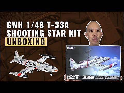 Great Wall Hobby | 1/48 T-33A Shooting Star Plastic Kit Review | #askHearns
