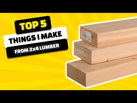 What to Make From 2x4 Lumber