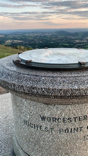 Stunning Sunset at Malvern Hills, Worcestershire