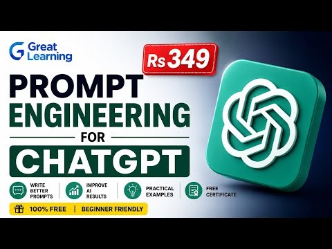 FREE Prompt Engineering Course by Great Learning | ChatGPT AI Course