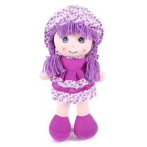 [Hot Item] Soft Baby Dolls Stuffed Plush Toy Rag Girl Doll with CE EN71