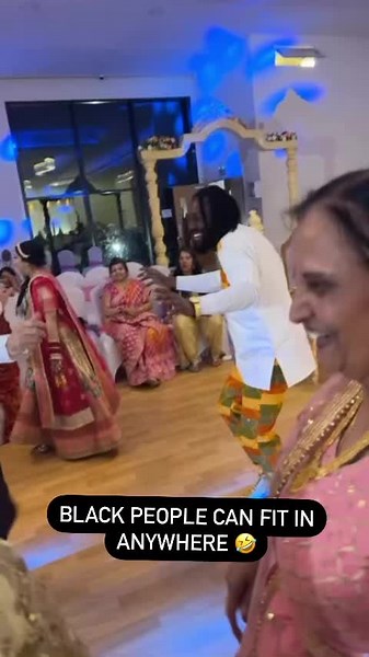 Black People Fitting Everywhere in Indian Wedding Dance | Fun Moments