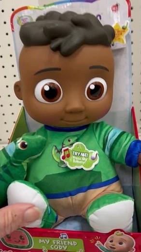 COCOMELON 12IN ROTO PLUSH MUSICAL CODY DOLL W/ SOUND
