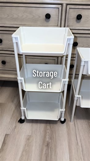 Maximize Your Space with This Layered Storage Cart