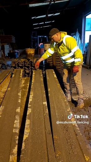 How to Make 10ft Concrete H Posts