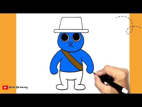 How to Draw Smurt Cat Brainroot