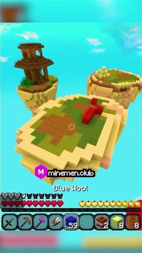 the PERFECT Bedwars Rush🔥#minecraft