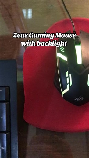 Zeus USB wired gaming mouse, high configuration with backlight for PC and Laptops! #zeus #seuzgamingmouse #gamingmouse #gaming