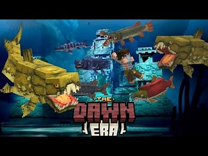 🐚TODAS las CRIATURAS ACUÁTICAS🌊 de THE DAWN ERA MOD MINECRAFT 1.20.1🔵