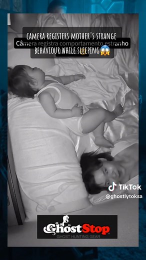 Real Ghost Caught on Camera with Sleeping Women - Scary Paranormal Activity