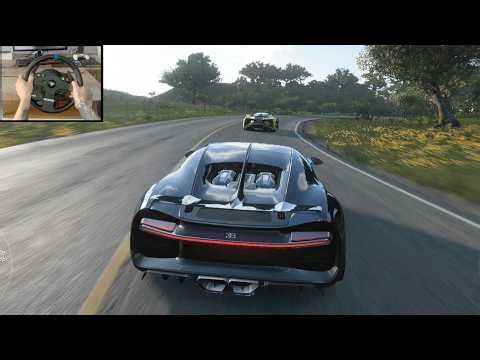 Bugatti Chiron Goliath Race | Forza Horizon 5 Thrustmaster Steering Wheel Gameplay