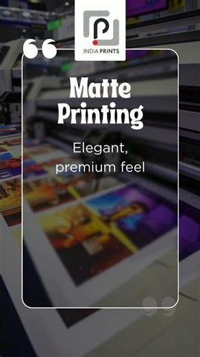Matte vs Glossy Printing — Which Finish Is Best for Your Brand? 🖨️
