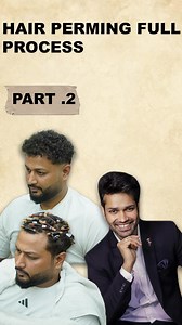 Hair perming full process part 2 . . . #hairperming #perming #curl #curlyhair #perminghairstyle #hairstylist #hairclass #hairtutorial #hairinspiration #foryou #trendingreels #trending #instagram #instagood #foryou #foryoupage #mustkeem #mustkeemsalon | Mustakeem Ali