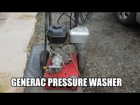 Generac and Excell water pressure washer pump replacement