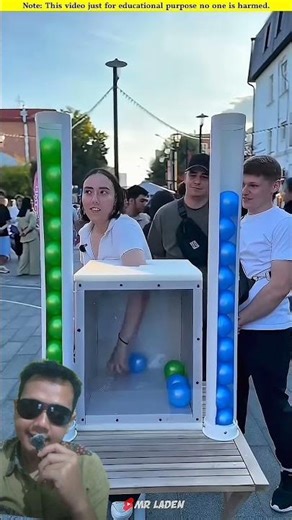 Green and blue ball entry competition⁉️ #shorts