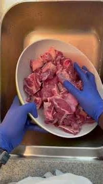 The Best Way to Clean Goat Meat | Remove Gamey Taste & Tenderize Naturally
