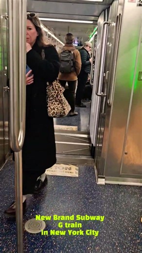 New York's New Brand Subway Train NTT #newyorklatte #newyork #ntt