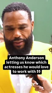 #AnthonyAnderson gets into the @ESSENCE Black Women in Hollywood Awards spirit by listing all the actresses he would love to work with 👀 | REVOLT