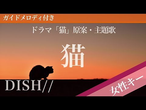 Neko(Cat) - DISH// [Piano Karaoke | Higher Key +5]