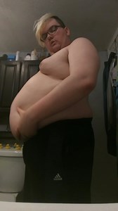 Male Gainer Showing Off Feederism Belly (2)