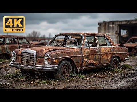 ASMR Car Restoration! 1972 Mercedes-Benz S-Class Full Restoration from Rusted State to Looking New