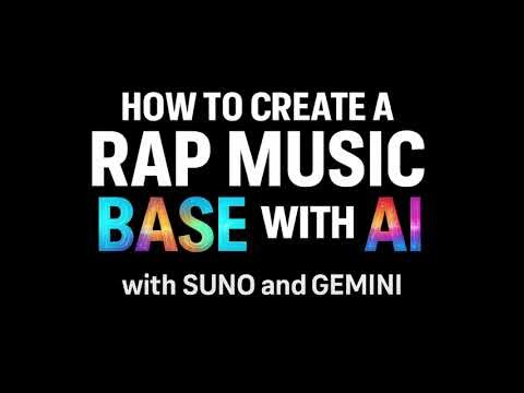 AI Rap Beat Tutorial – Create FREE Beats with Gemini + Suno