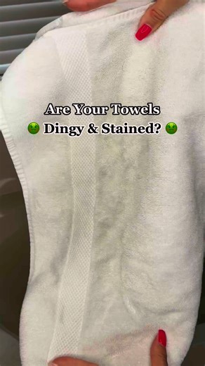 232K views · 2K reactions | Do you have dingy, stained towels like...