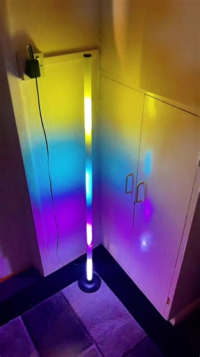 Smart RGB IC LED Floor Lamp with Remote Control & USB Power Supply, Mobile App Controlled Ambient & Night Light, Wireless Design for Modern Home Decoration, Adjustable RGB Lighting, Christmas Gift #flootlamp #lamp #nightlight #dealdrops #tiktokmademebuylt