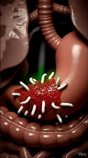 Parasites Hiding on Your Fruit… 3D Animation